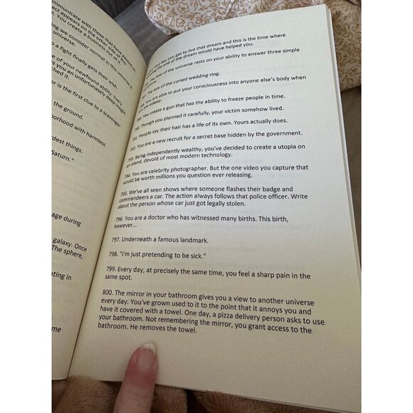 1,000 Awesome Writing Prompts book by Ryan Andrew Kinder New condition - Picture 5 of 7